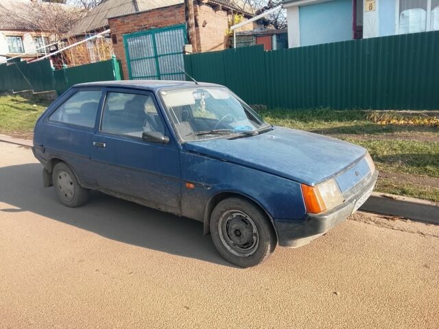 Синій ЗАЗ Нова, об'ємом двигуна 1.2 л та пробігом 100 тис. км за 350 $, фото 1 на Automoto.ua