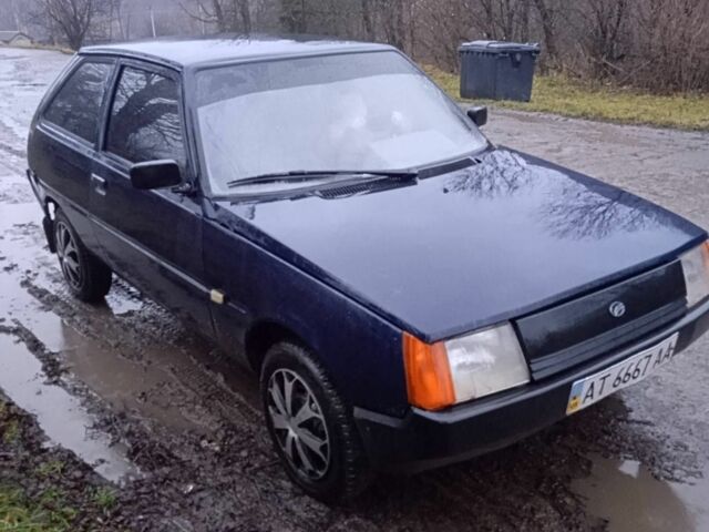 Синий ЗАЗ Нова, объемом двигателя 1 л и пробегом 127 тыс. км за 601 $, фото 1 на Automoto.ua