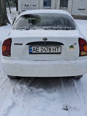 Білий ЗАЗ Sens, об'ємом двигуна 1.3 л та пробігом 127 тис. км за 1800 $, фото 5 на Automoto.ua