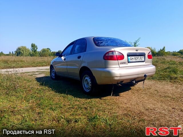 Бежевий ЗАЗ Sens, об'ємом двигуна 1.3 л та пробігом 200 тис. км за 999 $, фото 3 на Automoto.ua