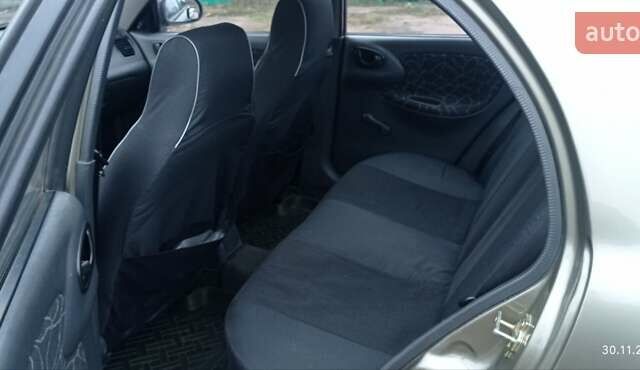 Бежевий ЗАЗ Sens, об'ємом двигуна 1.3 л та пробігом 138 тис. км за 2200 $, фото 11 на Automoto.ua