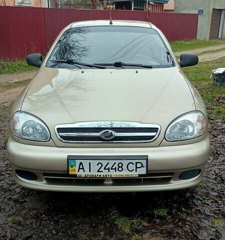 Бежевый ЗАЗ Сенс, объемом двигателя 1.3 л и пробегом 106 тыс. км за 3200 $, фото 1 на Automoto.ua