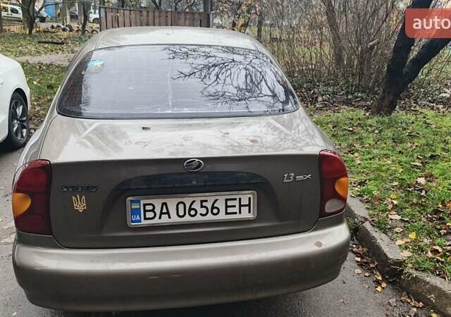 Бежевий ЗАЗ Sens, об'ємом двигуна 1.3 л та пробігом 160 тис. км за 1800 $, фото 7 на Automoto.ua