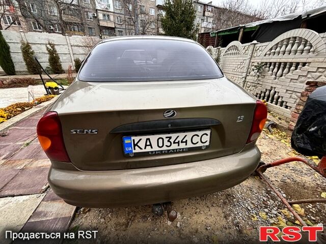 Бежевый ЗАЗ Сенс, объемом двигателя 1.3 л и пробегом 129 тыс. км за 2300 $, фото 1 на Automoto.ua