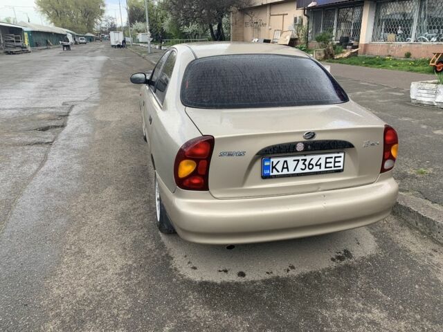 Бежевий ЗАЗ Sens, об'ємом двигуна 1.3 л та пробігом 84 тис. км за 2700 $, фото 2 на Automoto.ua