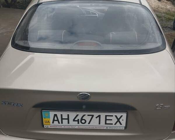 Бежевий ЗАЗ Sens, об'ємом двигуна 1.3 л та пробігом 35 тис. км за 3000 $, фото 9 на Automoto.ua