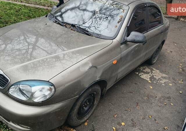 Бежевий ЗАЗ Sens, об'ємом двигуна 1.3 л та пробігом 160 тис. км за 1800 $, фото 4 на Automoto.ua