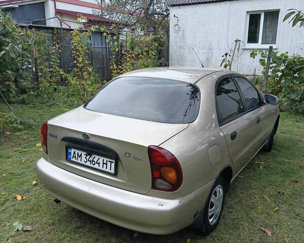 Бежевий ЗАЗ Sens, об'ємом двигуна 1.3 л та пробігом 106 тис. км за 2600 $, фото 5 на Automoto.ua