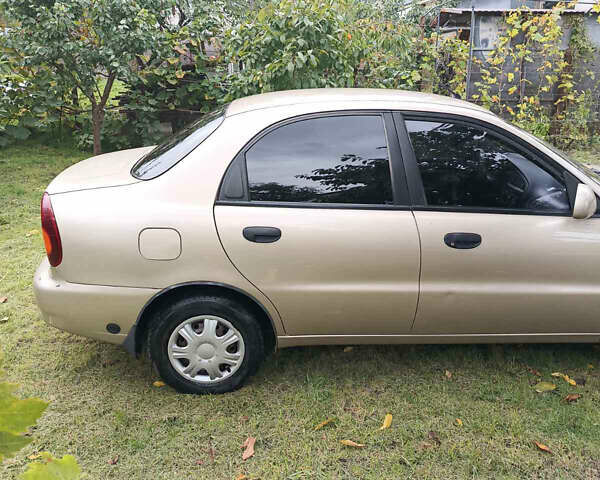 Бежевий ЗАЗ Sens, об'ємом двигуна 1.3 л та пробігом 106 тис. км за 2600 $, фото 7 на Automoto.ua