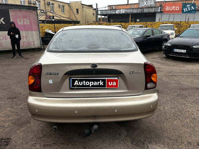 Бежевый ЗАЗ Сенс, объемом двигателя 1.3 л и пробегом 108 тыс. км за 3290 $, фото 3 на Automoto.ua