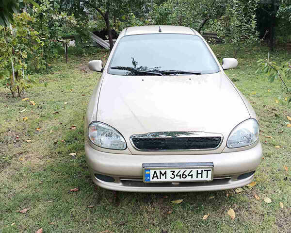 Бежевий ЗАЗ Sens, об'ємом двигуна 1.3 л та пробігом 106 тис. км за 2600 $, фото 1 на Automoto.ua