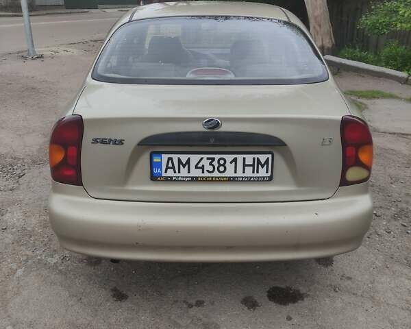 Бежевый ЗАЗ Сенс, объемом двигателя 1.3 л и пробегом 320 тыс. км за 2000 $, фото 4 на Automoto.ua