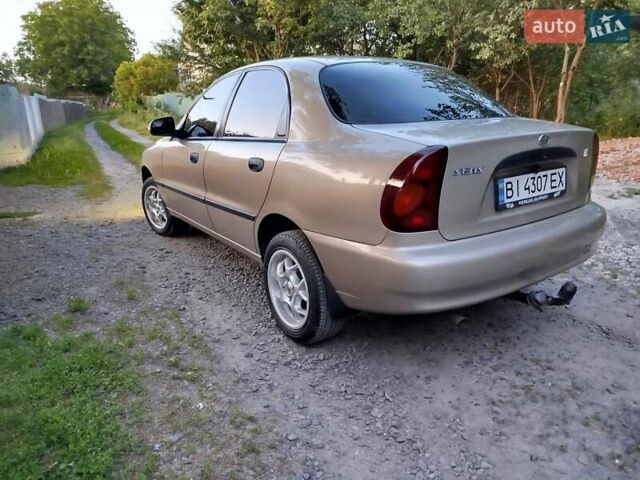 Бежевый ЗАЗ Сенс, объемом двигателя 1.3 л и пробегом 137 тыс. км за 3000 $, фото 6 на Automoto.ua