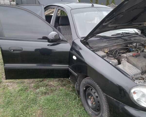 Чорний ЗАЗ Sens, об'ємом двигуна 1.3 л та пробігом 161 тис. км за 2550 $, фото 7 на Automoto.ua