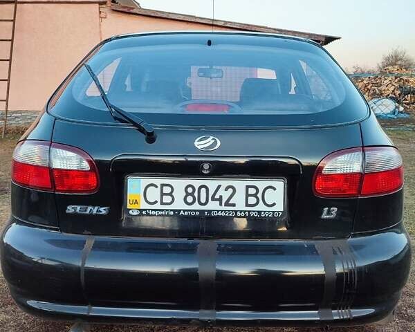 Черный ЗАЗ Сенс, объемом двигателя 1.3 л и пробегом 21 тыс. км за 3700 $, фото 1 на Automoto.ua
