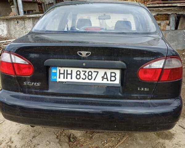 Черный ЗАЗ Сенс, объемом двигателя 1.3 л и пробегом 136 тыс. км за 1150 $, фото 6 на Automoto.ua