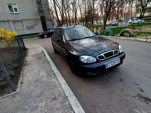 Черный ЗАЗ Сенс, объемом двигателя 1.3 л и пробегом 230 тыс. км за 1700 $, фото 1 на Automoto.ua