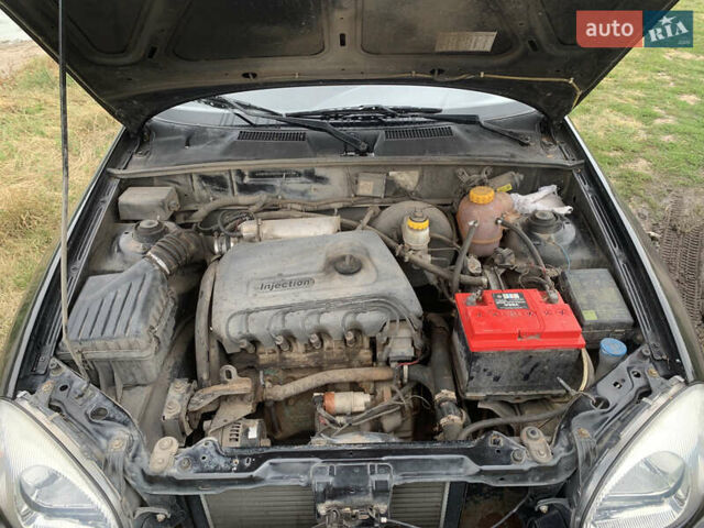 Черный ЗАЗ Сенс, объемом двигателя 1.3 л и пробегом 106 тыс. км за 2250 $, фото 4 на Automoto.ua