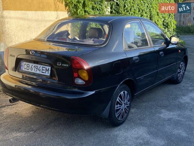 Чорний ЗАЗ Sens, об'ємом двигуна 1.3 л та пробігом 74 тис. км за 2800 $, фото 3 на Automoto.ua