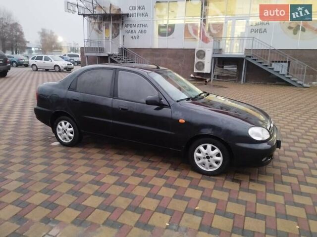 Чорний ЗАЗ Sens, об'ємом двигуна 1.3 л та пробігом 180 тис. км за 1600 $, фото 1 на Automoto.ua