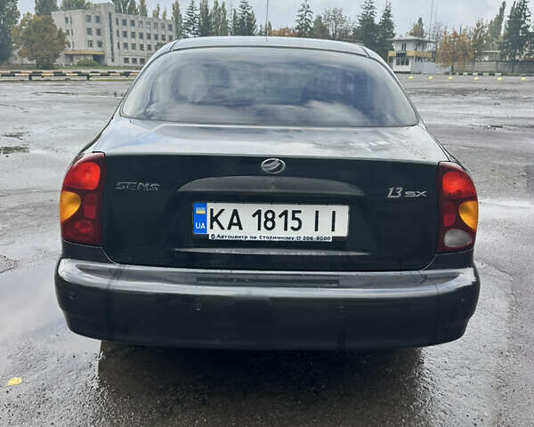 Чорний ЗАЗ Sens, об'ємом двигуна 1.3 л та пробігом 142 тис. км за 2000 $, фото 5 на Automoto.ua