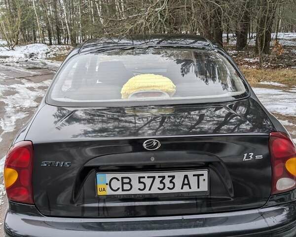 Черный ЗАЗ Сенс, объемом двигателя 1.3 л и пробегом 117 тыс. км за 2600 $, фото 3 на Automoto.ua