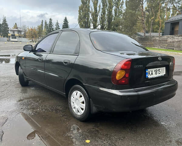 Чорний ЗАЗ Sens, об'ємом двигуна 1.3 л та пробігом 142 тис. км за 2000 $, фото 6 на Automoto.ua