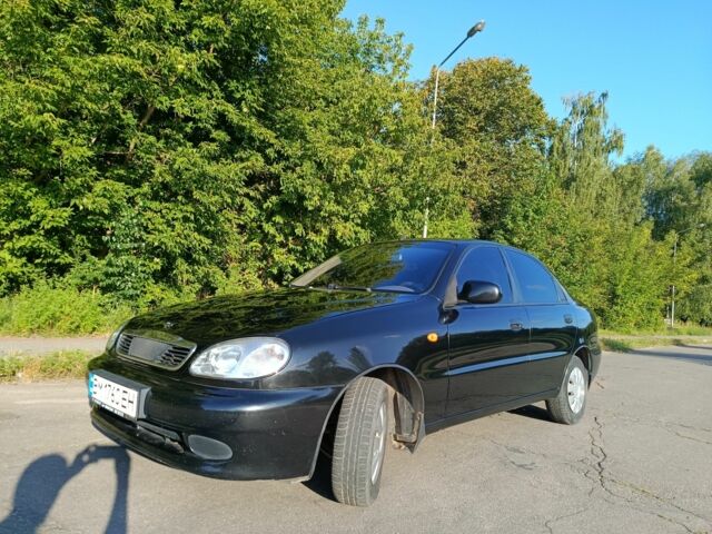 Черный ЗАЗ Сенс, объемом двигателя 1.3 л и пробегом 167 тыс. км за 2500 $, фото 1 на Automoto.ua