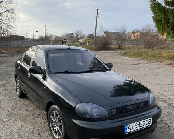 Черный ЗАЗ Сенс, объемом двигателя 1.3 л и пробегом 163 тыс. км за 2500 $, фото 1 на Automoto.ua
