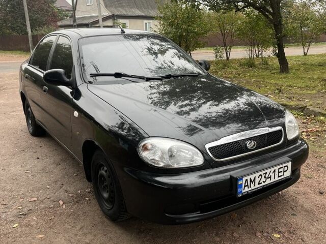 Черный ЗАЗ Сенс, объемом двигателя 1.3 л и пробегом 98 тыс. км за 2500 $, фото 1 на Automoto.ua