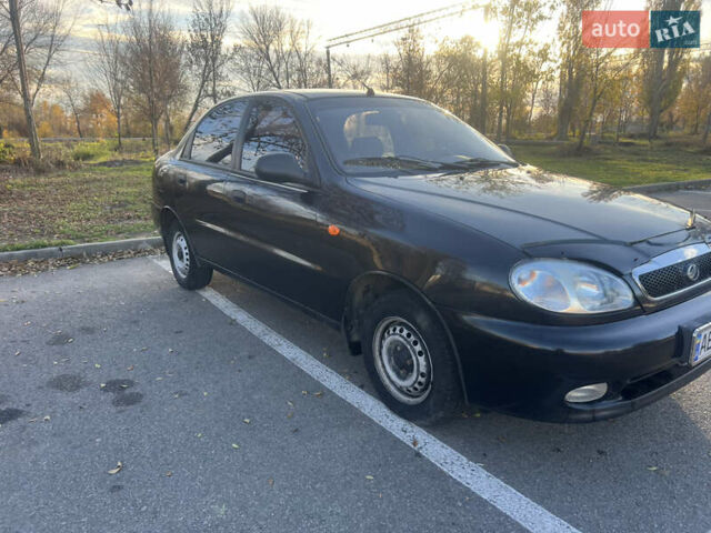 Черный ЗАЗ Сенс, объемом двигателя 1.3 л и пробегом 110 тыс. км за 1700 $, фото 1 на Automoto.ua