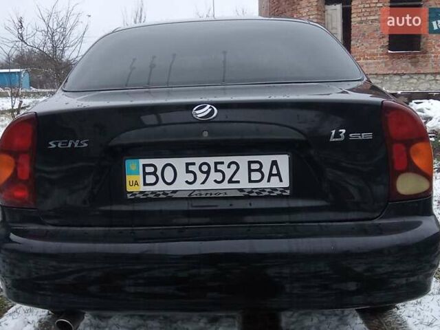 Чорний ЗАЗ Sens, об'ємом двигуна 1.3 л та пробігом 123 тис. км за 2700 $, фото 1 на Automoto.ua