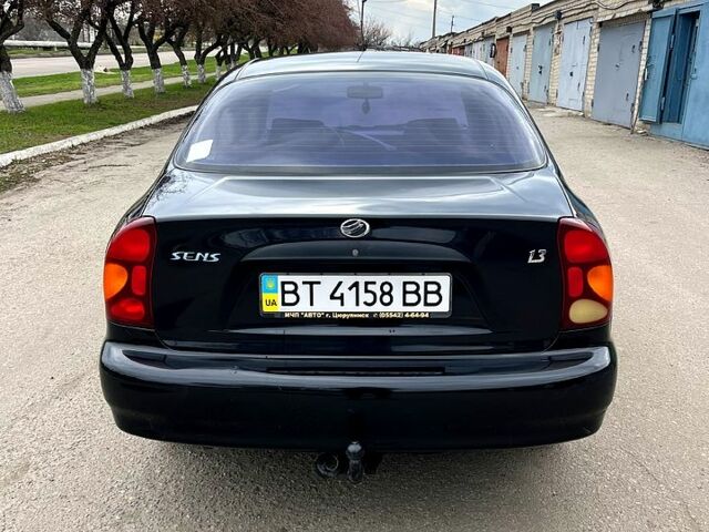 Черный ЗАЗ Сенс, объемом двигателя 1.3 л и пробегом 93 тыс. км за 2000 $, фото 6 на Automoto.ua