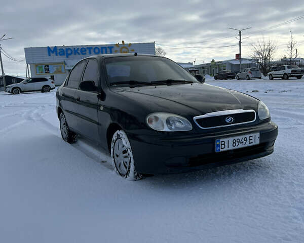 Чорний ЗАЗ Sens, об'ємом двигуна 1.3 л та пробігом 192 тис. км за 1800 $, фото 1 на Automoto.ua