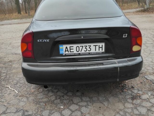 ЗАЗ Sens 2013 у Дніпро (Дніпропетровську) на Automoto.ua Чорний ЗАЗ Sens, об'ємом двигуна 1.3 л та пробігом 137 тис. км за 2599 $, фото 4 на Automoto.ua