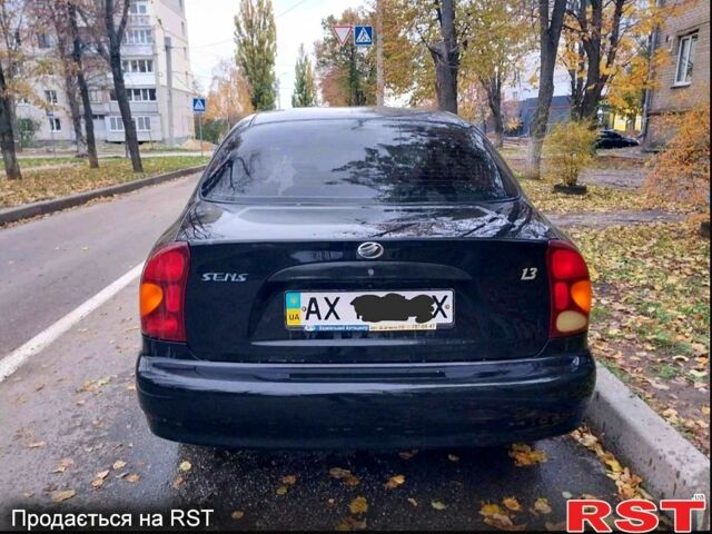 ЗАЗ Sens 2013 у Харкові на Automoto.ua Чорний ЗАЗ Sens, об'ємом двигуна 1.3 л та пробігом 110 тис. км за 2500 $, фото 3 на Automoto.ua