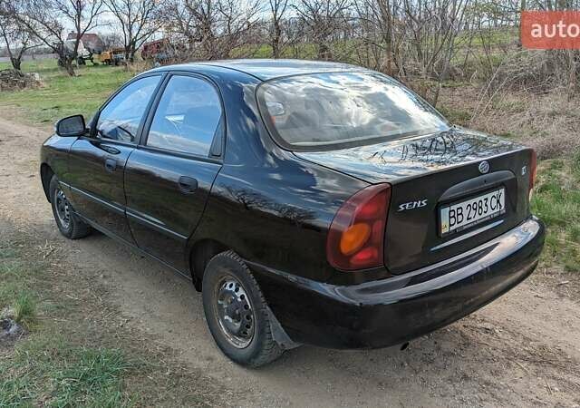 Черный ЗАЗ Сенс, объемом двигателя 1.3 л и пробегом 112 тыс. км за 2300 $, фото 2 на Automoto.ua