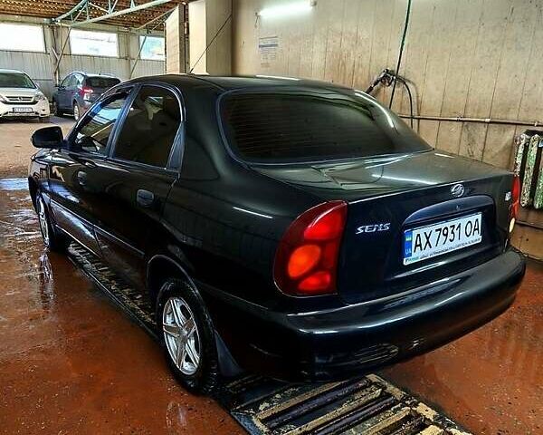 Черный ЗАЗ Сенс, объемом двигателя 1.3 л и пробегом 34 тыс. км за 4000 $, фото 1 на Automoto.ua