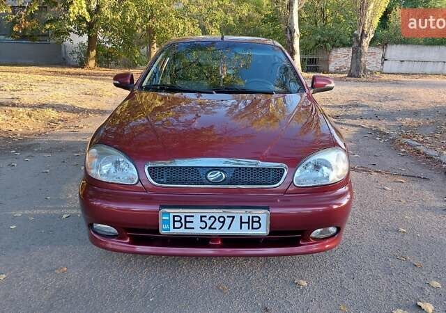 Червоний ЗАЗ Sens, об'ємом двигуна 1.3 л та пробігом 57 тис. км за 3700 $, фото 1 на Automoto.ua