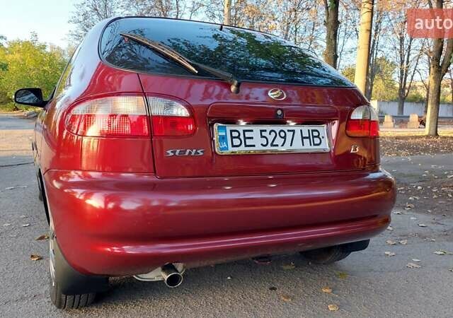 Червоний ЗАЗ Sens, об'ємом двигуна 1.3 л та пробігом 57 тис. км за 3700 $, фото 22 на Automoto.ua