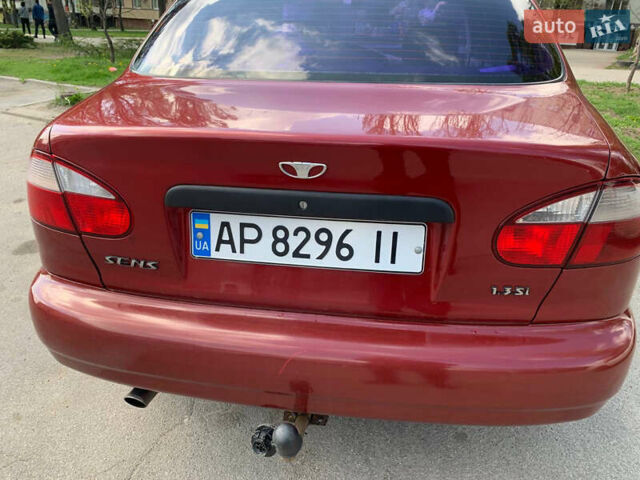 Красный ЗАЗ Сенс, объемом двигателя 1.3 л и пробегом 158 тыс. км за 3000 $, фото 5 на Automoto.ua