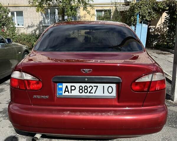 Червоний ЗАЗ Sens, об'ємом двигуна 1.3 л та пробігом 164 тис. км за 2700 $, фото 5 на Automoto.ua