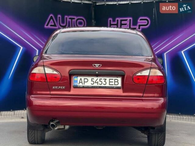 Червоний ЗАЗ Sens, об'ємом двигуна 1.3 л та пробігом 158 тис. км за 2999 $, фото 4 на Automoto.ua