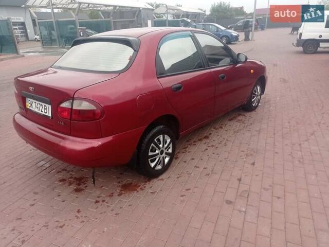 Червоний ЗАЗ Sens, об'ємом двигуна 1.3 л та пробігом 138 тис. км за 1800 $, фото 7 на Automoto.ua