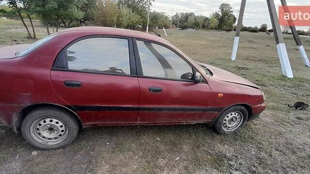 Красный ЗАЗ Сенс, объемом двигателя 1.3 л и пробегом 170 тыс. км за 750 $, фото 6 на Automoto.ua