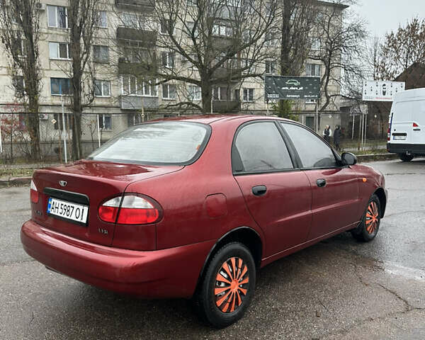 Красный ЗАЗ Сенс, объемом двигателя 1.3 л и пробегом 88 тыс. км за 1650 $, фото 6 на Automoto.ua