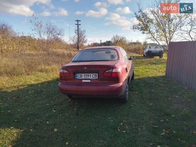 ЗАЗ Сенс 2008 в Прилуках на Automoto.ua Красный ЗАЗ Сенс, объемом двигателя 1.3 л и пробегом 432 тыс. км за 1200 $, фото 4 на Automoto.ua