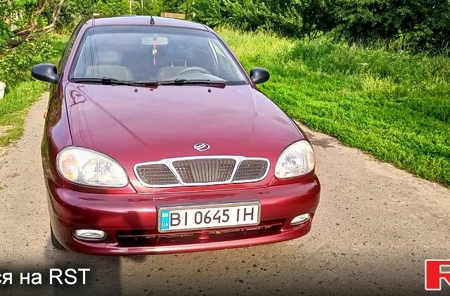 Красный ЗАЗ Сенс, объемом двигателя 1.3 л и пробегом 135 тыс. км за 2300 $, фото 4 на Automoto.ua