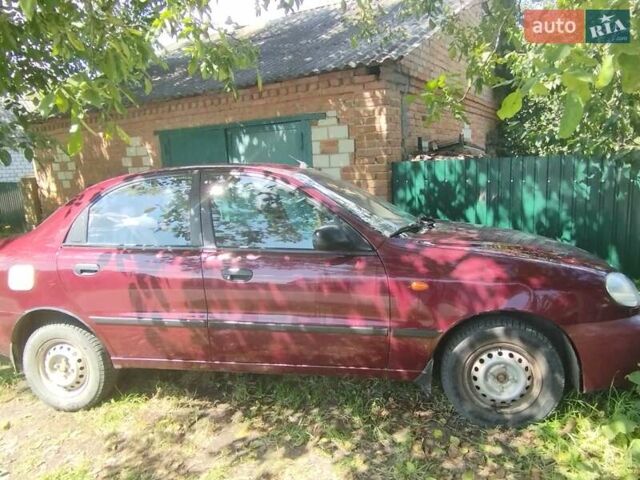 Красный ЗАЗ Сенс, объемом двигателя 1.3 л и пробегом 50 тыс. км за 2800 $, фото 1 на Automoto.ua