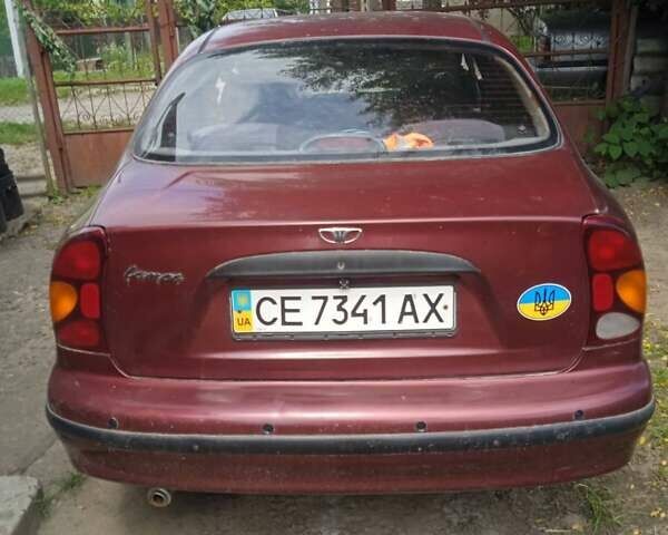 Червоний ЗАЗ Sens, об'ємом двигуна 1.3 л та пробігом 360 тис. км за 1600 $, фото 1 на Automoto.ua